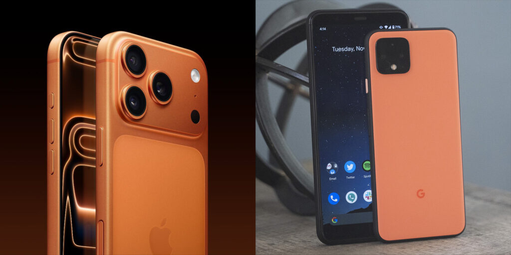 iPhone 17 Pro breaks a color rule, bring on orange Android phones