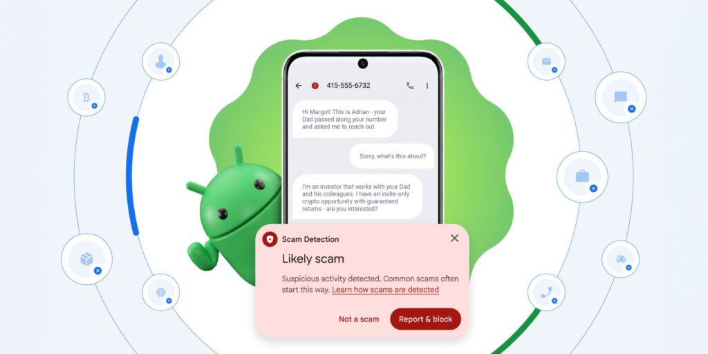 Google study finds Android avoids 58% more spam and scam texts compared to iOS