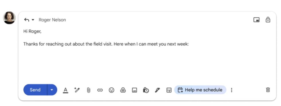 Gmail Getting the Coolest New Calendar Schedule AI Feature