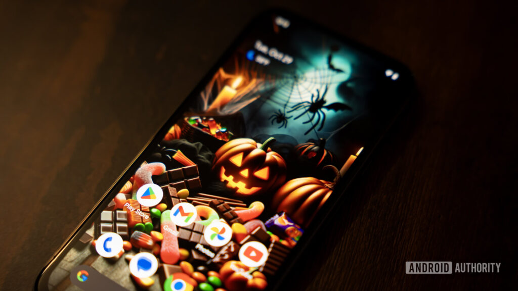 Google Meet is getting in the Halloween spirit