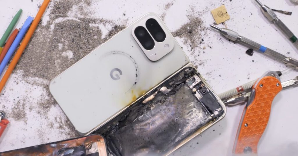 Pixel 10 Pro Fold Has a Really Bad Day in the Teardown Room