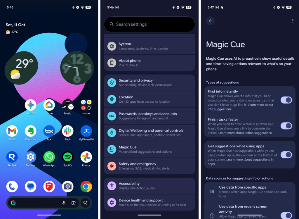 How to use Magic Cue on the Pixel 10