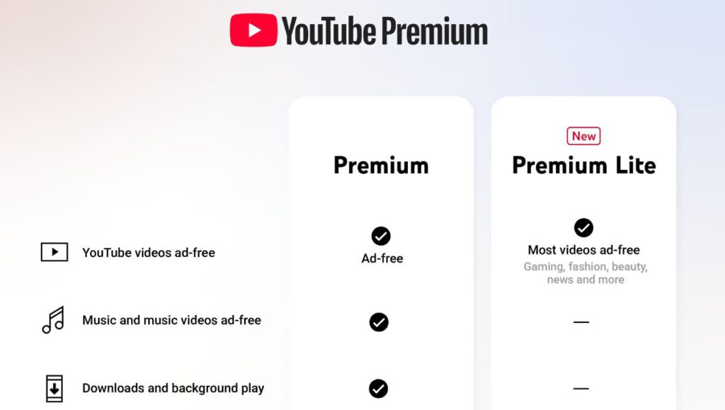 YouTube Premium Lite Subscription Now Available In India: Features And Cost
