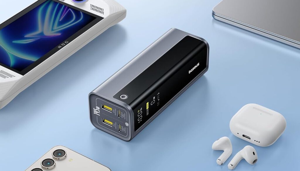 This Baseus power bank is your laptop's second battery for $53