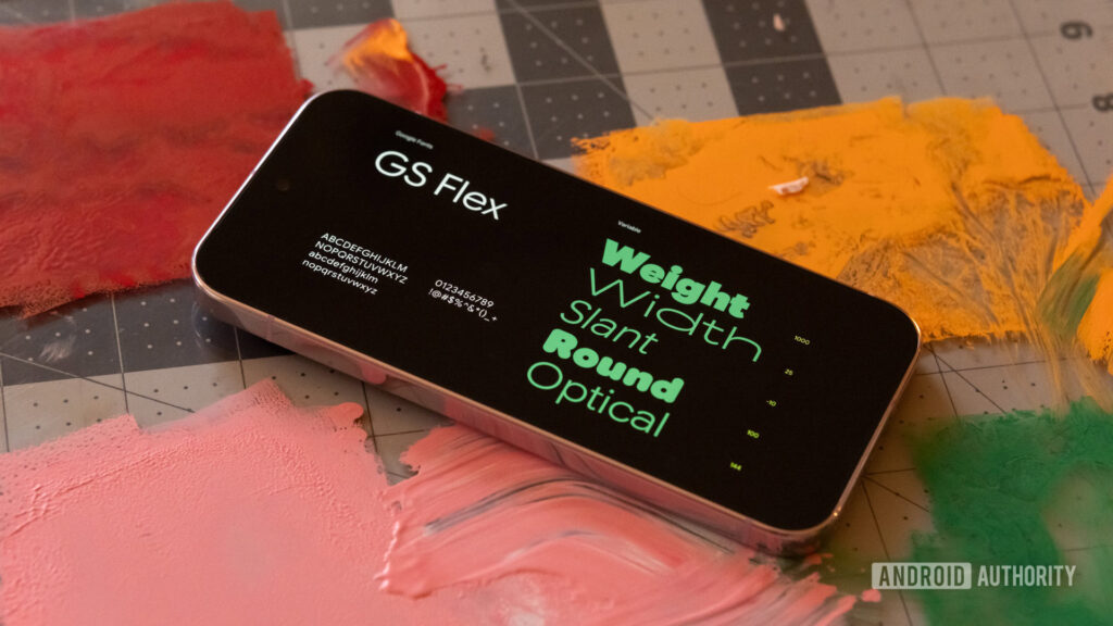 Google’s versatile Sans Flex font is now free to the public