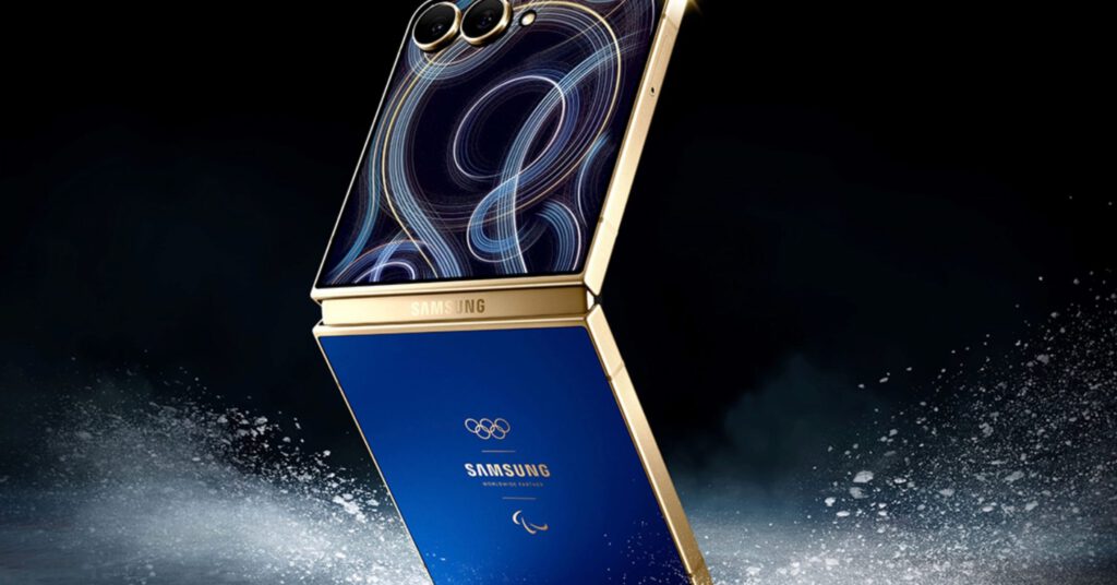 Here’s the Galaxy Z Flip 7 Olympic Edition That Samsung is Gifting Every Athlete